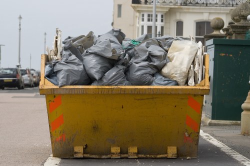 Clearing large furniture items in Kilburn